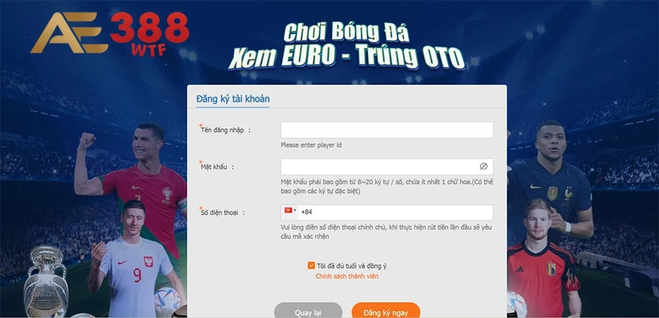 những Điều khoản chung ae388